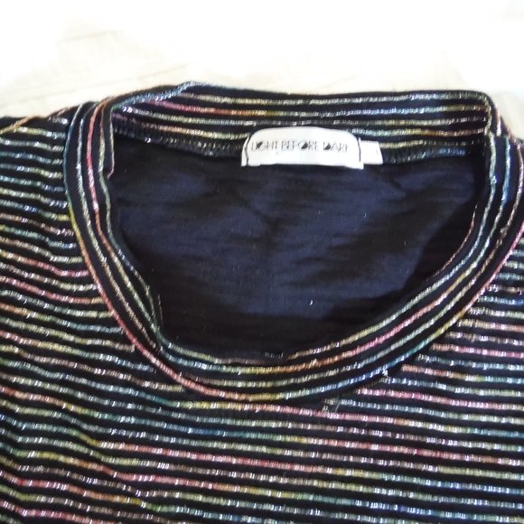 ✅3/40$ LIGHT BEFORE DARK - lurex crop top - Picture 2 of 2